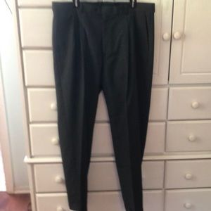 Hagar slacks 36” waist x 32” length Grey pinstripe
